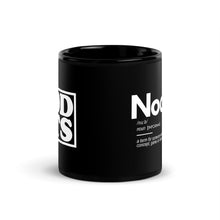 Load image into Gallery viewer, The Definition of 'Noob' Black Mug
