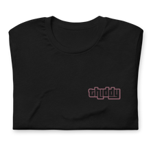 Load image into Gallery viewer, Black Tshirt folded - thiddy 30 on chest