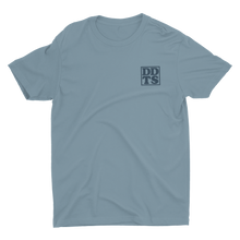 Load image into Gallery viewer, Steel Blue Dawid Does Tech Stuff Logo T-Shirt
