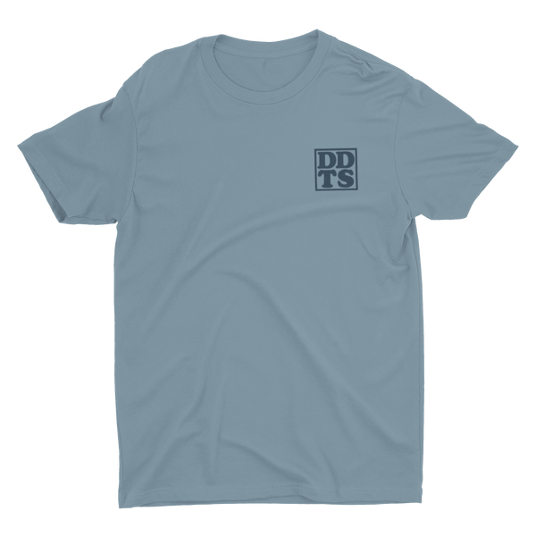 Steel Blue Dawid Does Tech Stuff Logo T-Shirt