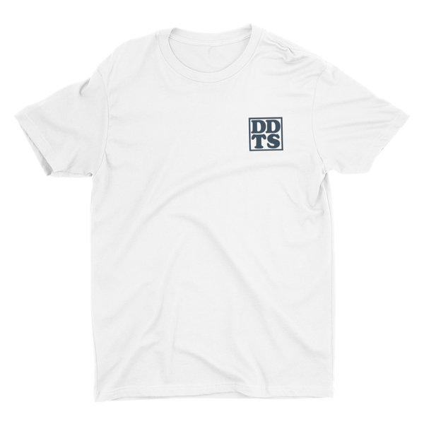 White Dawid Does Tech Stuff Logo T-Shirt