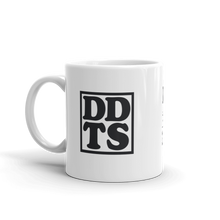 Load image into Gallery viewer, DDTS Logo on White ceramic mug 11oz
